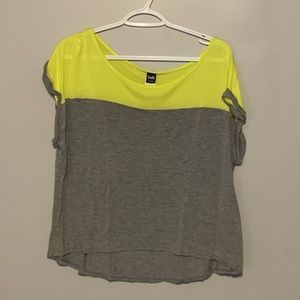 2 for $15!! Colour Block Cropped Tshirt